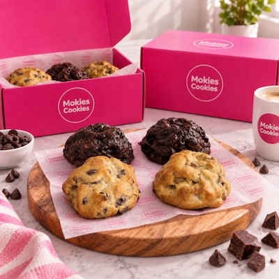 Mokies Cookies en Counter